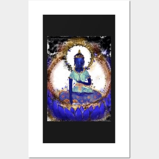 Locana, Blue Female Buddha of the East Posters and Art